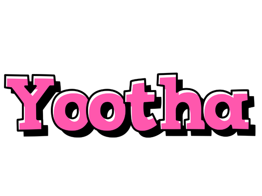 Yootha girlish logo