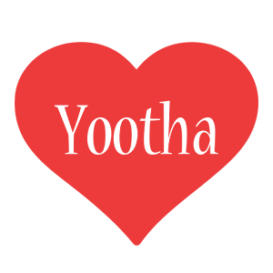 Yootha love logo