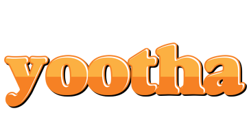 Yootha orange logo