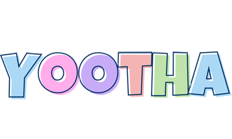 Yootha pastel logo