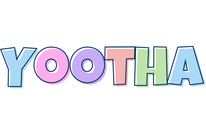 Yootha pastel logo