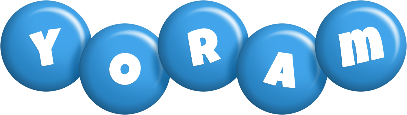 Yoram candy-blue logo