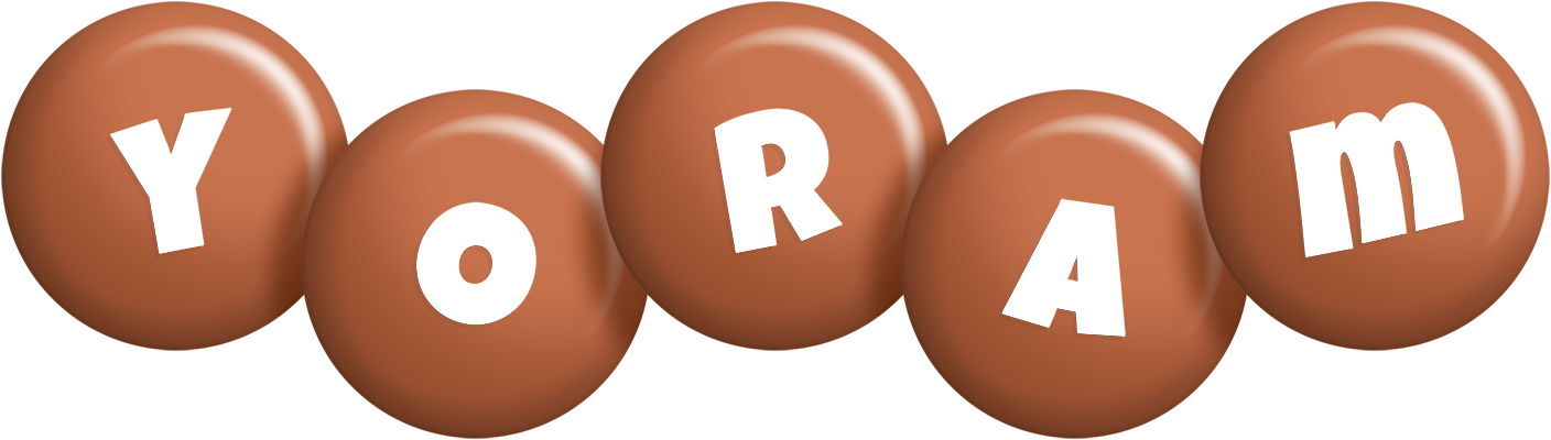 Yoram candy-brown logo