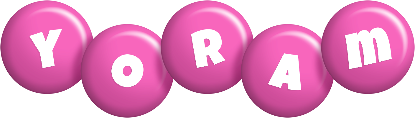 Yoram candy-pink logo