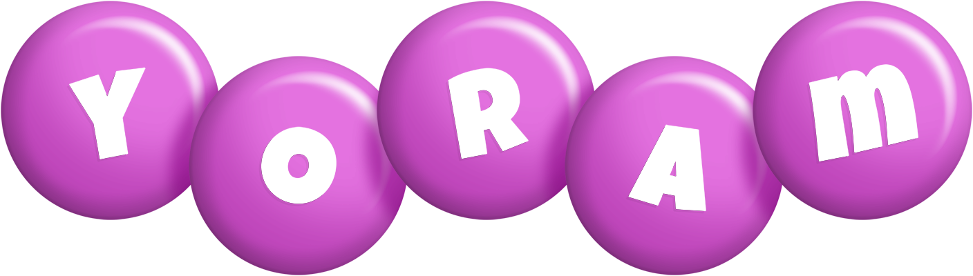 Yoram candy-purple logo