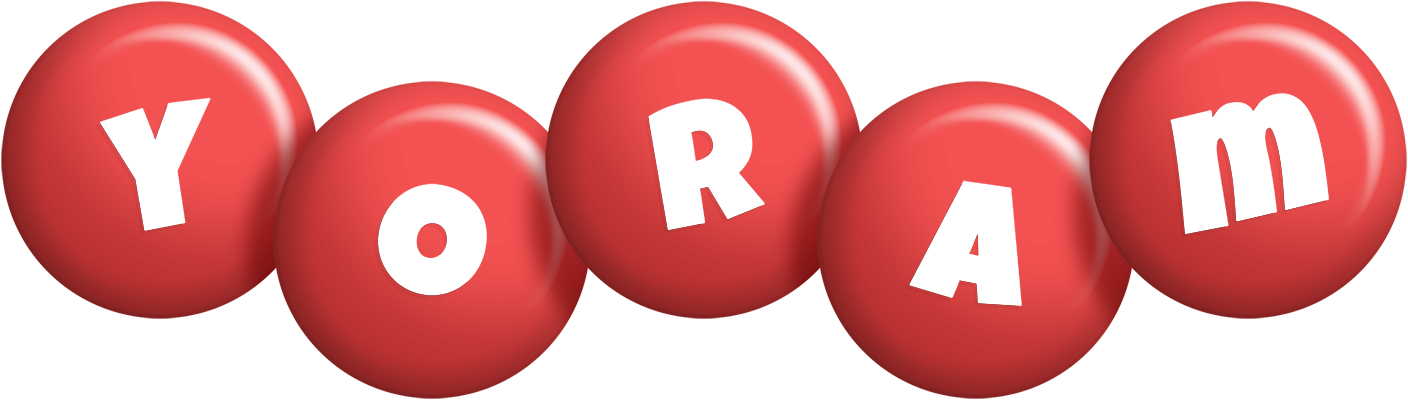 Yoram candy-red logo