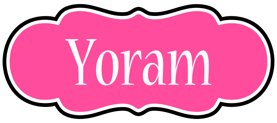 Yoram invitation logo