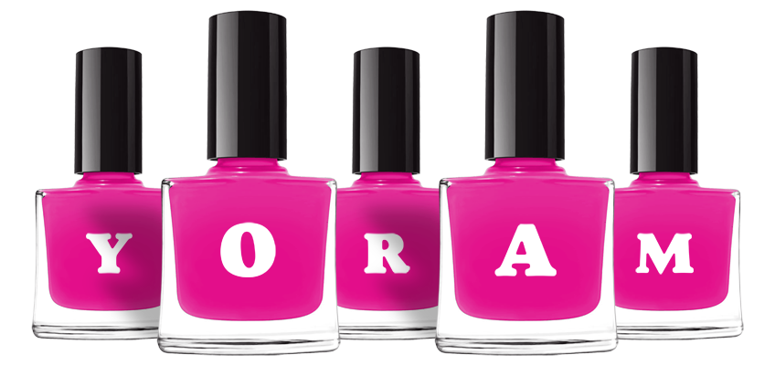 Yoram nails logo