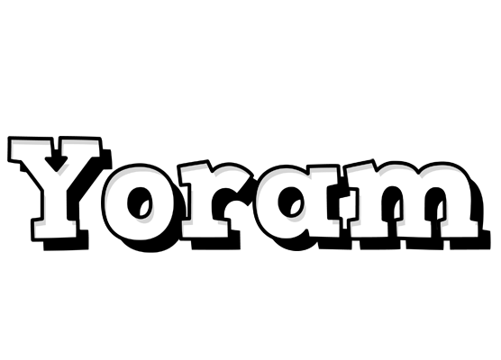 Yoram snowing logo