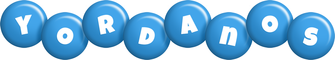 Yordanos candy-blue logo