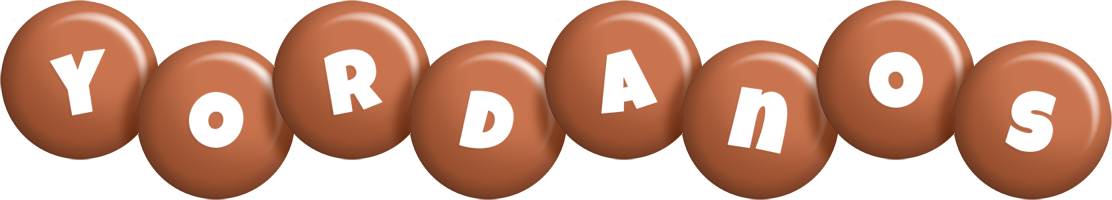 Yordanos candy-brown logo