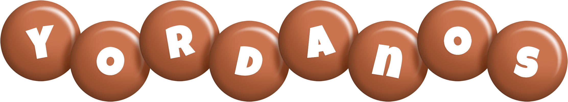 Yordanos candy-brown logo