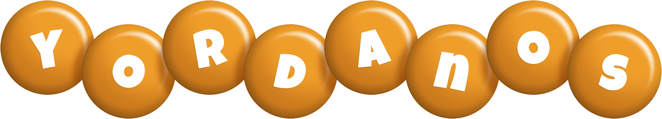 Yordanos candy-orange logo