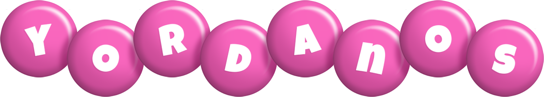 Yordanos candy-pink logo