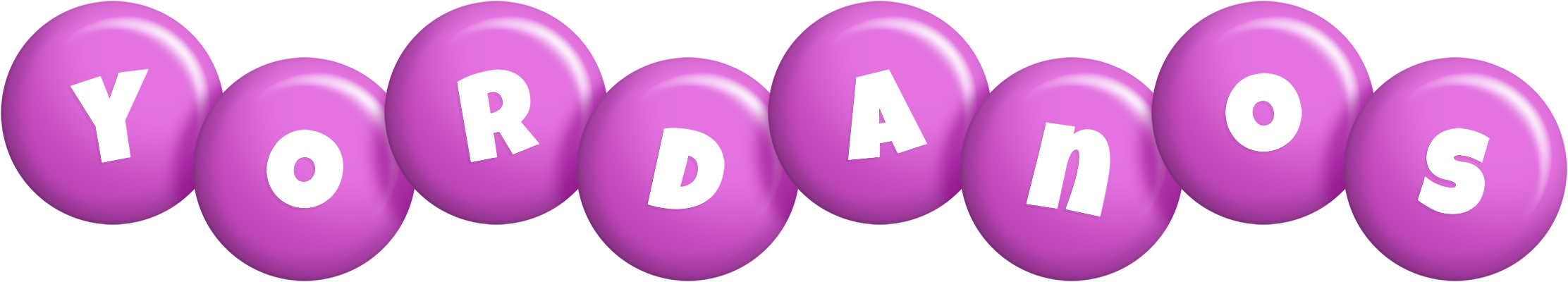 Yordanos candy-purple logo