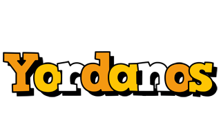 Yordanos cartoon logo