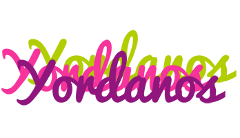 Yordanos flowers logo