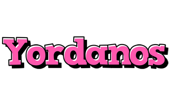 Yordanos girlish logo