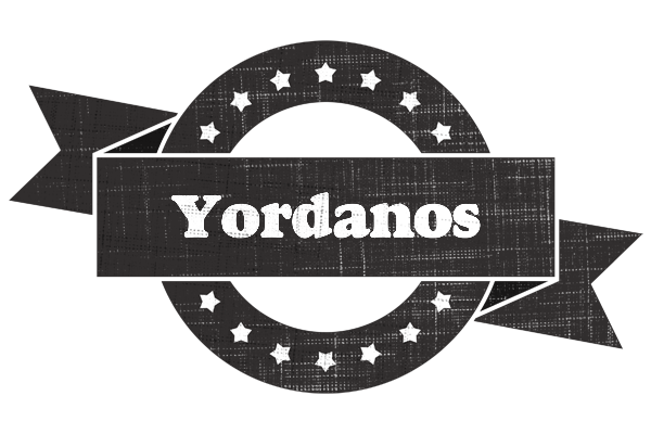 Yordanos grunge logo