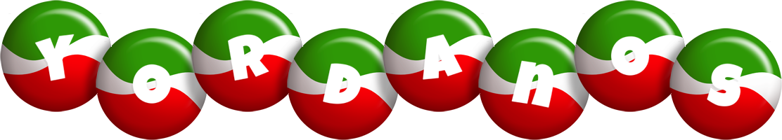 Yordanos italy logo