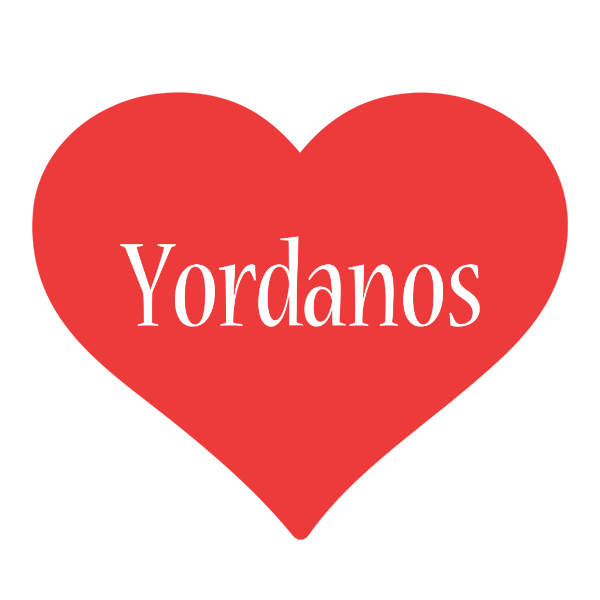 Yordanos love logo