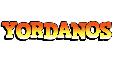 Yordanos sunset logo