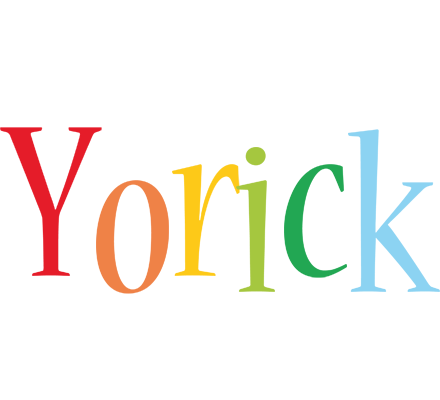 Yorick birthday logo