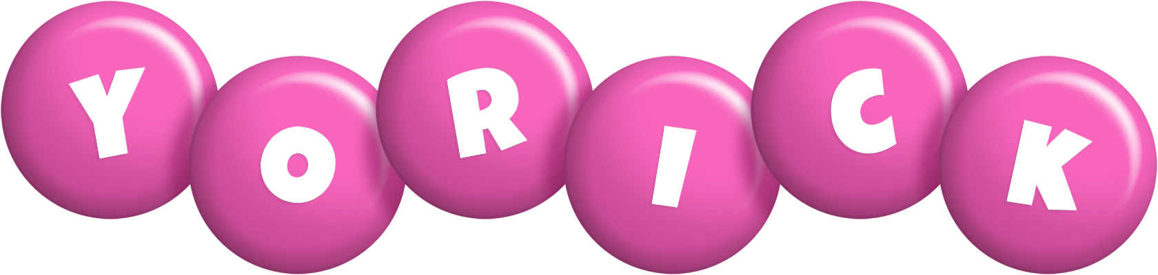Yorick candy-pink logo