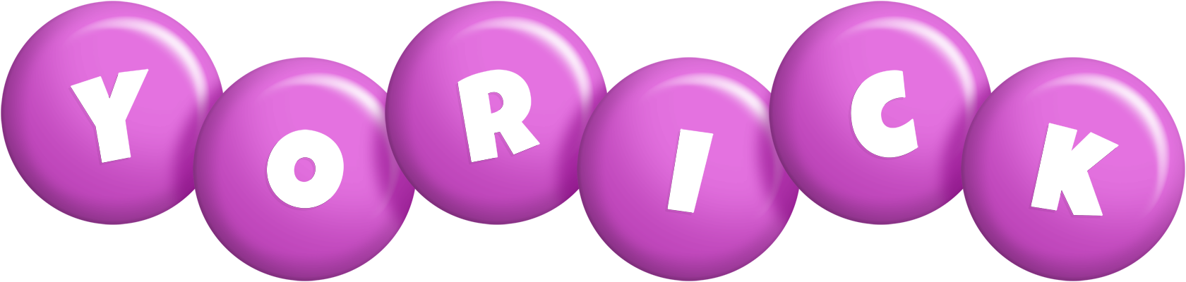 Yorick candy-purple logo