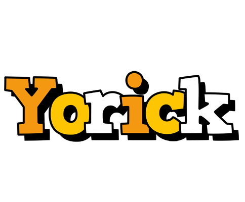 Yorick cartoon logo