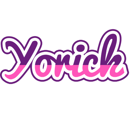 Yorick cheerful logo