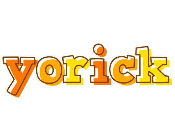 Yorick desert logo