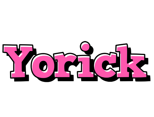 Yorick girlish logo
