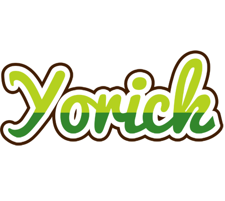 Yorick golfing logo