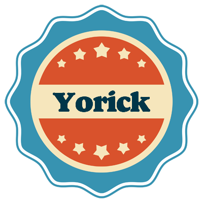 Yorick labels logo