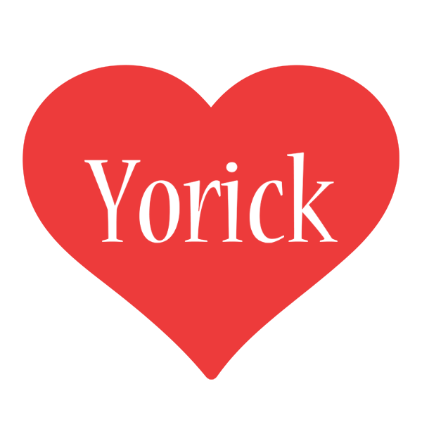 Yorick love logo