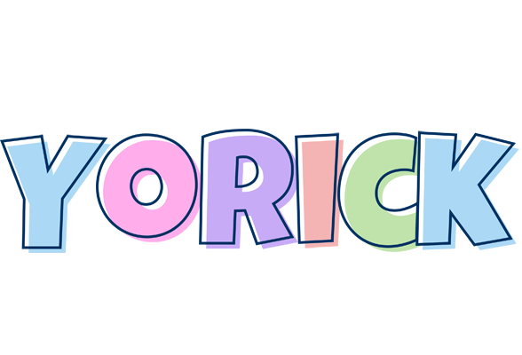 Yorick pastel logo