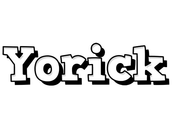 Yorick snowing logo