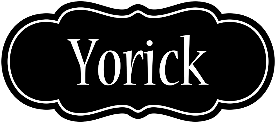 Yorick welcome logo
