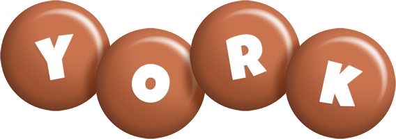 York candy-brown logo
