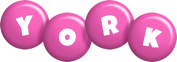 York candy-pink logo
