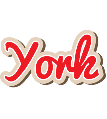 York chocolate logo