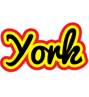 York flaming logo