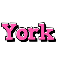 York girlish logo