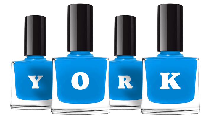 York glossy logo