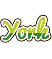 York golfing logo