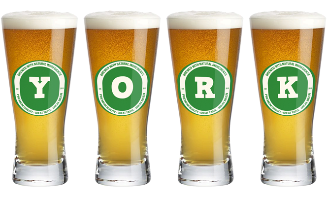 York lager logo