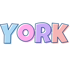 York pastel logo