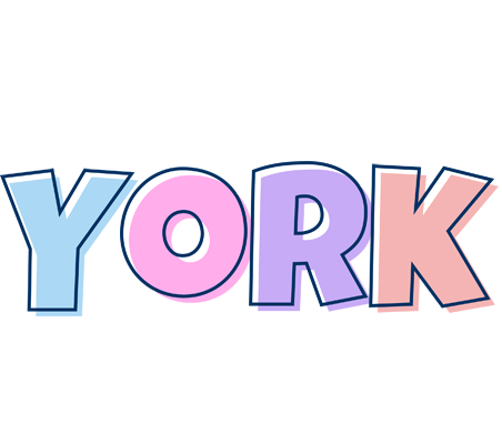 York pastel logo