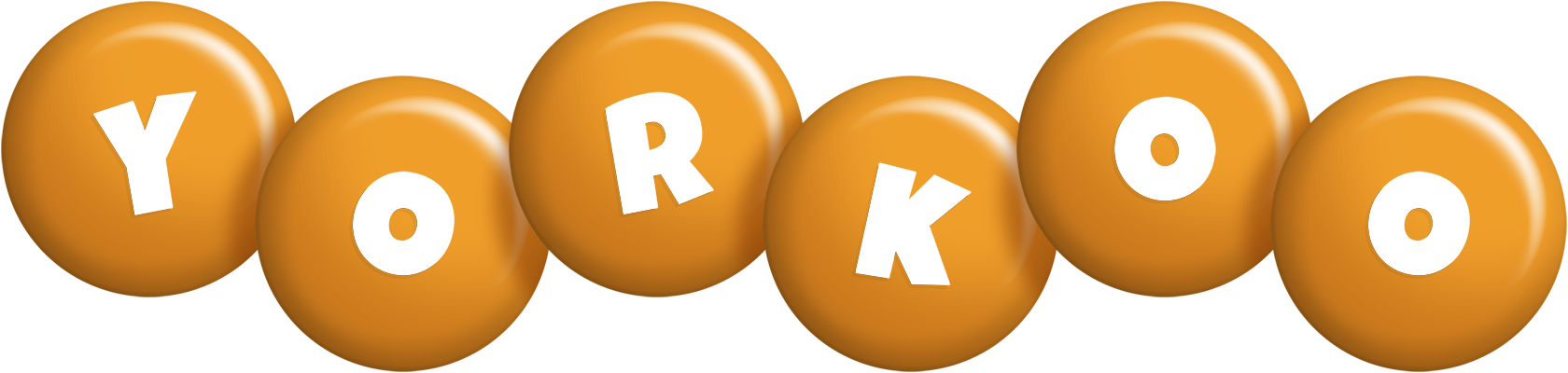 Yorkoo candy-orange logo